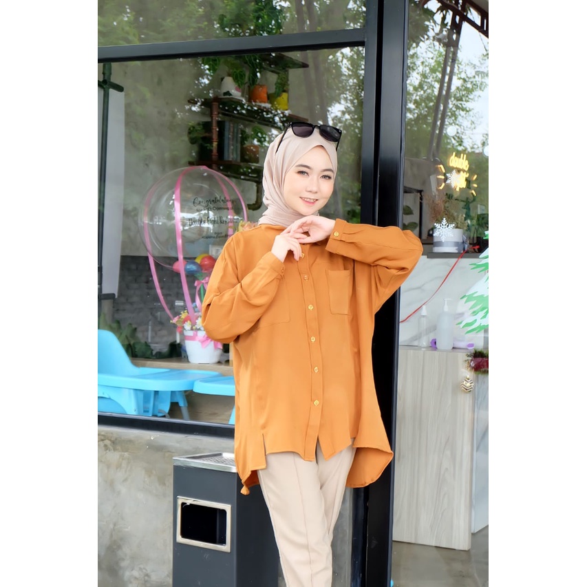 Kemeja Fash - เสื้อเชิ้ตแฟชั่นผู้หญิง LATEST 60426