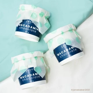 Janebaker แมคคาเดเมียเคลือบช็อกโกแลต Macadamia chocolate