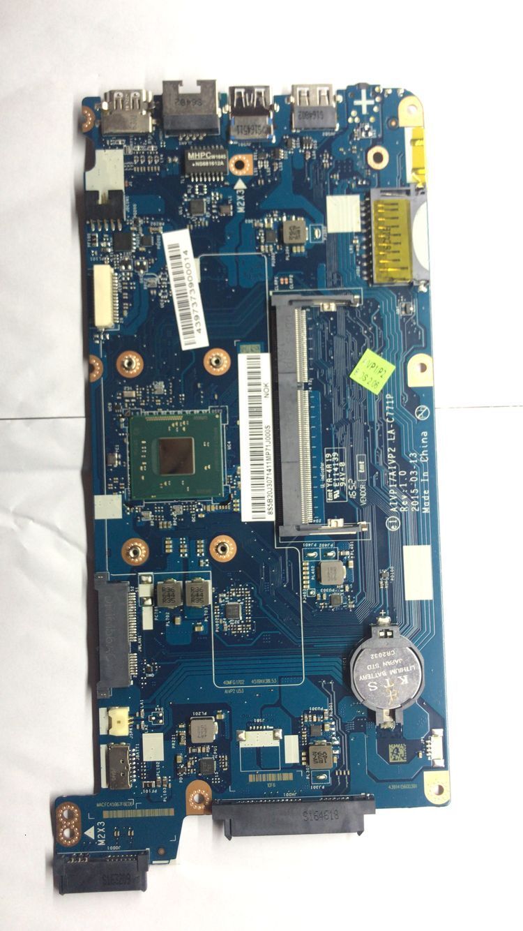 Ktuxb Aivpi Aivp2 La C771p For Lenovo 100 15iby B50 10 Notebook Motherboard 5bj 5bj Cpu N3540 100 Test Works ราคาท ด ท ส ด