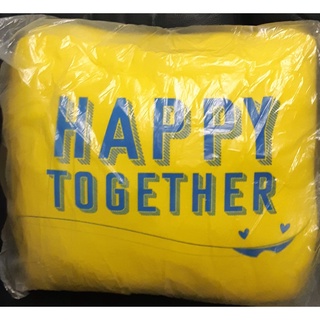 หมอนหนุน สีเหลือง HAPPY TOGETHER Happy Every Day