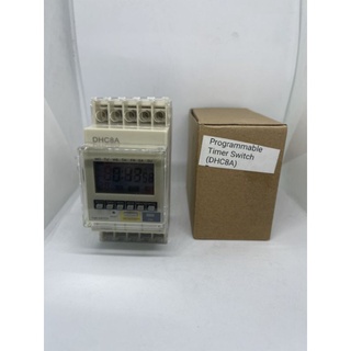 พร้อ​มส่ง​จร้า​ในไทย Digital Timer DHC8A ตั้งได้ 16 ON-OFF พร้อมส่ง220v