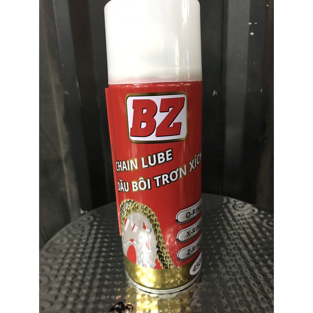 BZ SPRAY, BZ CHAIN LUBE CHAIN SPRAY - SPIDER SILK ADHESIVE