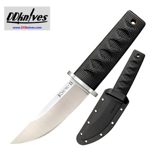 มีดใบตาย Cold Steel Kyoto II Fixed Blade Reinforced Point, Kray-Ex Handle, Secure-Ex Sheath (17DB)