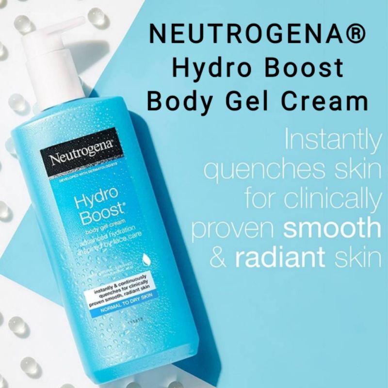 ♥ Neutrogena Hydro Boost body gel cream/balm นูโทรจีน่า ไฮโดรบูสท์ บอดี
