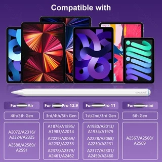 GOOJODOQ GD13 ปากกาสไตลัสทัชสกรีน ชาร์จไร้สาย สำหรับ iPad mini 6/Air 4/5 10.9"/Pro 11"/12.9"