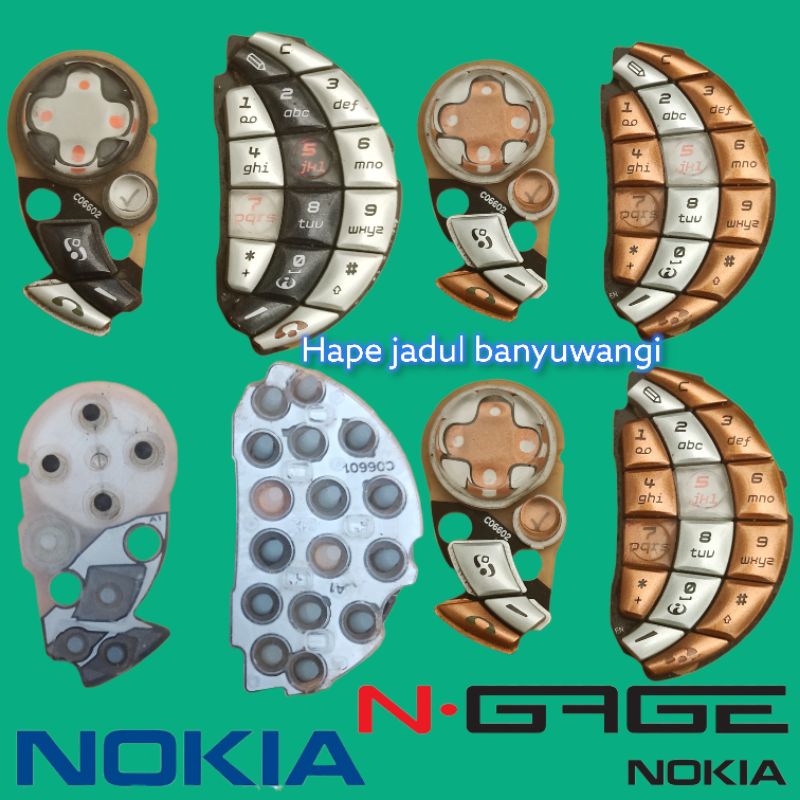 คีย์บอร์ด Nokia N - Gage QD คลาสสิก ของแท้