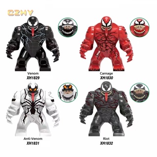 ฟิกเกอร์ Venom Super Heroes Building Blocks ของเล่นสําหรับเด็ก