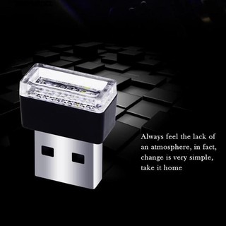 ⏲ไฟภายในรถยนต์ 18MA 5V ภายใน Mini USB ไฟชุดไฟ LED Lighting Kit