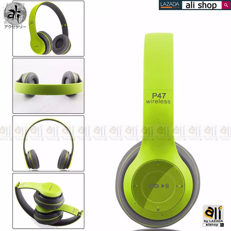 หูฟังบลูทูธ ไร้สาย P47