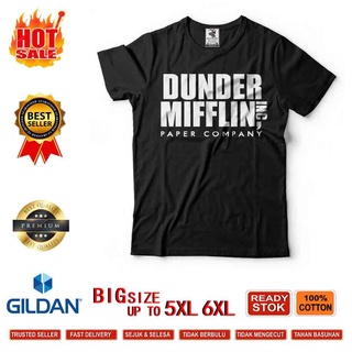 Chonghaijia Xs-4Xl-5Xl-6Xl เสื้อยืดพิมพ์ลาย Dunder Mifflin Inc P R สําหรับผู้ชาย