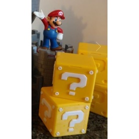Question Block Nintendo Switch Game Cartridge, micro SD Card Holder.
