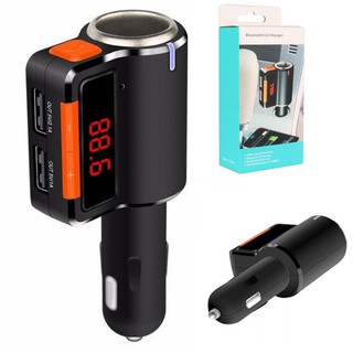 BC-09 Bluetooth MP3 Car Charger บลูทูธติดรถยนต์ มาพร้อมกับที่ชาร์จ USB 2Port(คุณภาพดี)