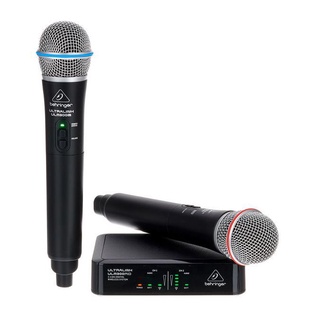 Behringer ULM302MIC *ของแท้รับประกัน 1ปี* ไมค์ไร้สายคู่แบบถือ, 2.4 GHz, ระยะ 60m, ฟรี!! Adaptor