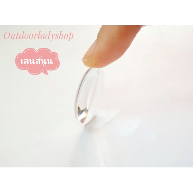เลนส์นูน 2.5 cm โฟกัส 4.5 cm เลนส์พลาสติก เลนส์แว่นขยาย convex lens กิจกรรม DIY วิทยาศาสตร์