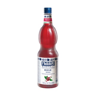 น้ำเชื่อม Fabbri Mixybar Rose Syrup 1000ml รสกุหลาบ