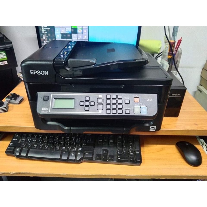 EPSON L565 มือสอง พร้อมใช้ หัวพิมพ์ใหม่