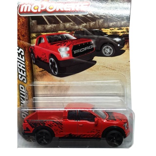 Majorette Ford F 150 Raptor Painted - Red Color /Wheels 5LTSB /scale 1/72 (3 inches) Long Package