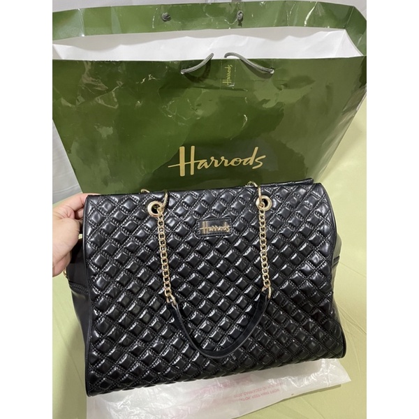 กระเป๋าHarrods shoulder bag. Shopee Thailand