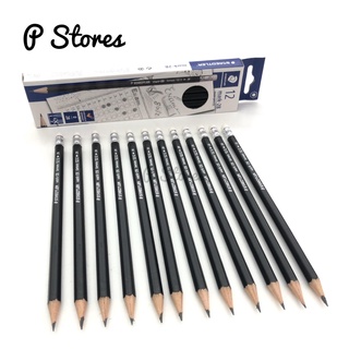 ดินสอ 2B STAEDTLER mark-2B 1 กล่อง / 12 ด้าม