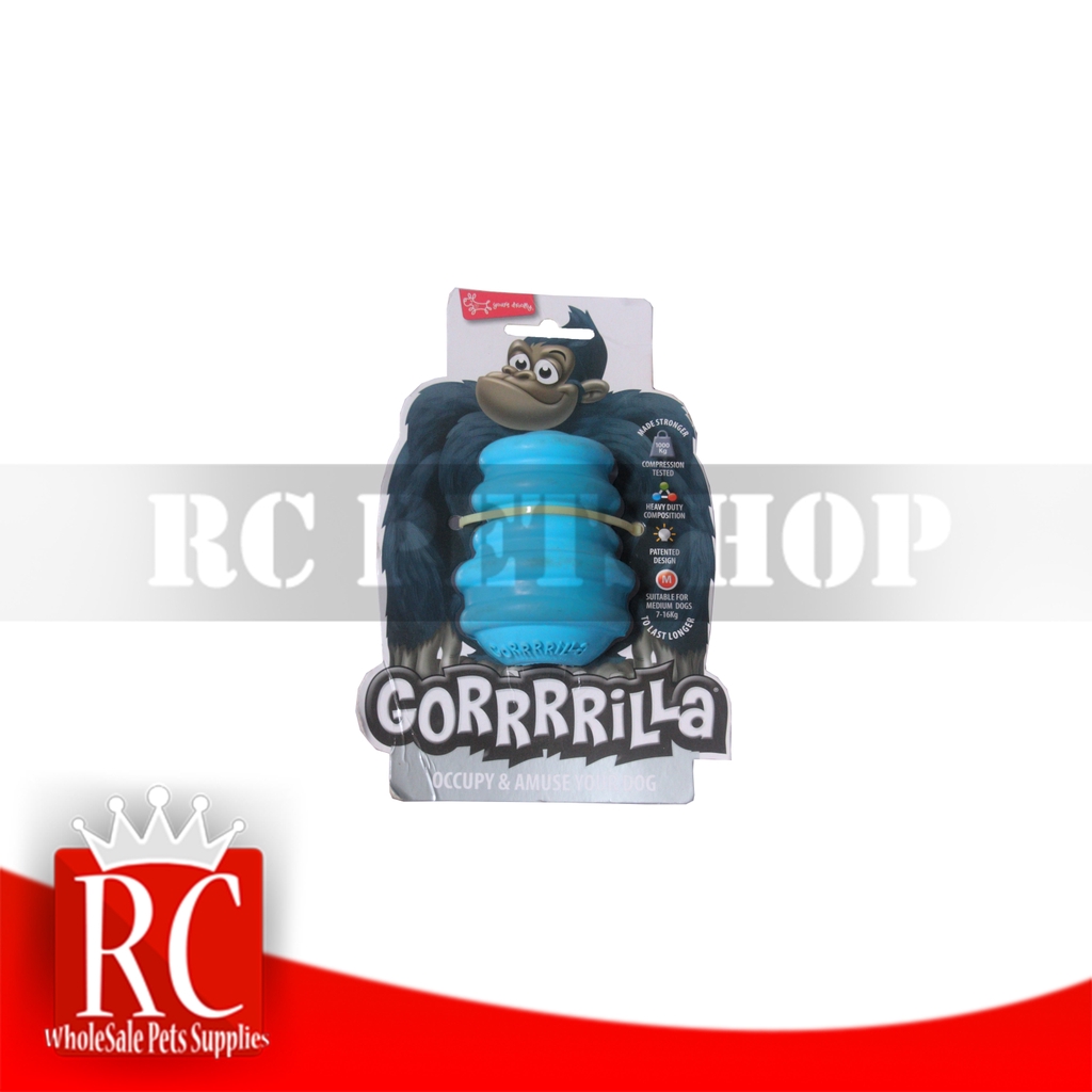 Gorrilla Classic Blue Non Kong Dog Bite Toy