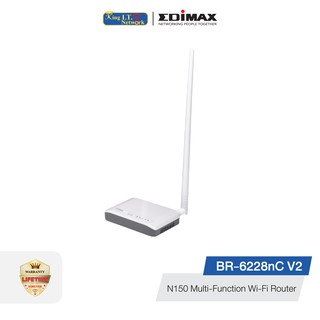 EDIMAX (BR-6228nC V2) N150 Multi-Function Wi-Fi Router Three Essential Networking Tools in One