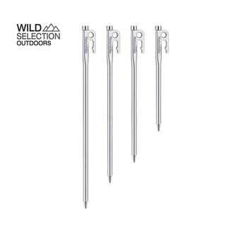 สมอบก Naturehike   Large stainless steel tent peg Stainless steel studs NH19PJ014