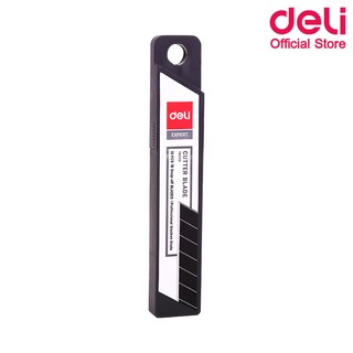 Deli 78000 Big Blacken Blade ใบมีดคัดเตอร์คาร์บอน (แพ็ค 1 ชิ้น) ใบมีดคัดเตอร์ ใบมีด คัดเตอร์ คัดเตอร์พกพา เครื่องเขียน Cutter