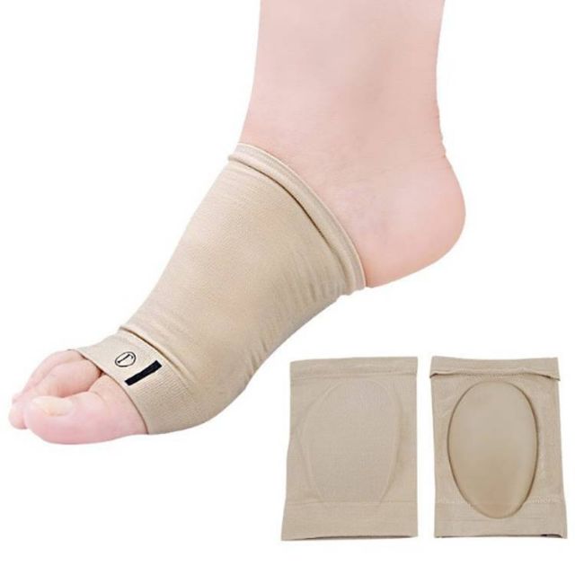 Gel spandexที่รองรับเท้าพร้อมซิลิโคนรองอุ้งเท้า