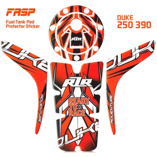 KTM Duke 200 250 390 แผ่นรองถังน้ำมัน รถจักรยานยนต์ แผ่นป้องกันถังน้ำมันเชื้อเพลิง