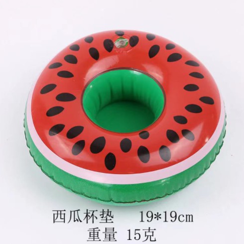 🌈พร้อมส่ง💦🍉ห่วงยางจิ๋ว เป่าลม วางแก้วน้ำ ห่วงยางแฟนซี รองแก้ว ลอยน้ำ ปาร์ตี้สระน้ำ รูปร่ม ต้นไม้ ลายเยอะน่ารัก💦🌈 - รูปที่ 5