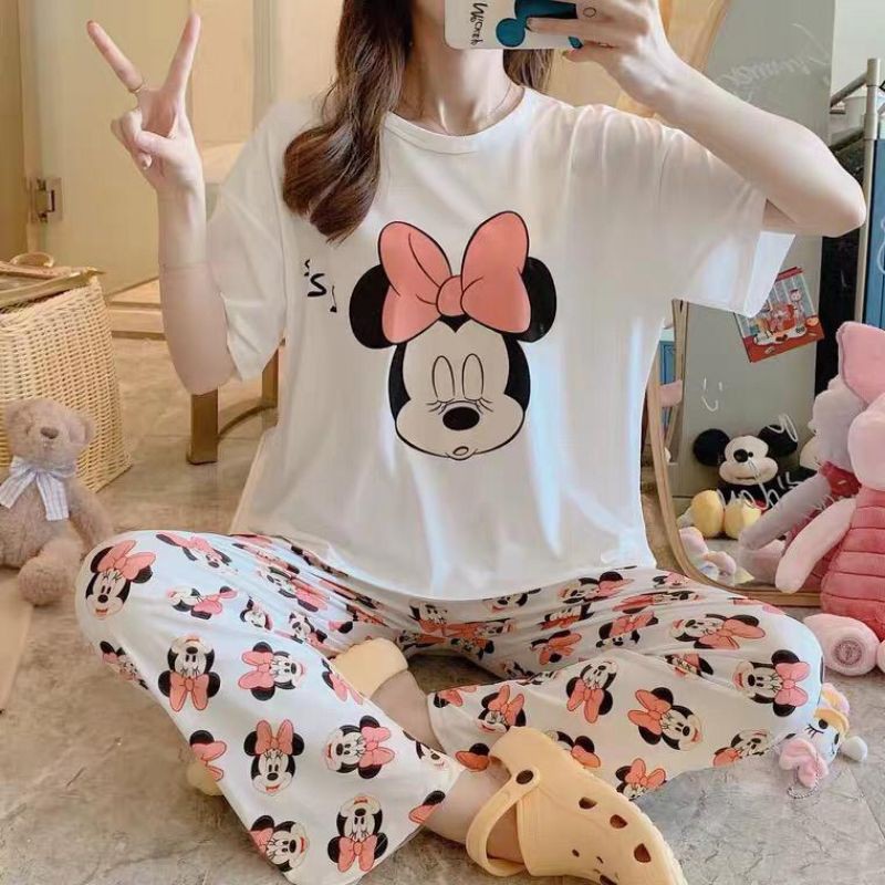 นําเข้า PAJAMAS เกาหลี PAJAMAS นําเข้า SLEEPWEAR จีนพีช CP PAJAMAS LAST PAJAMAS