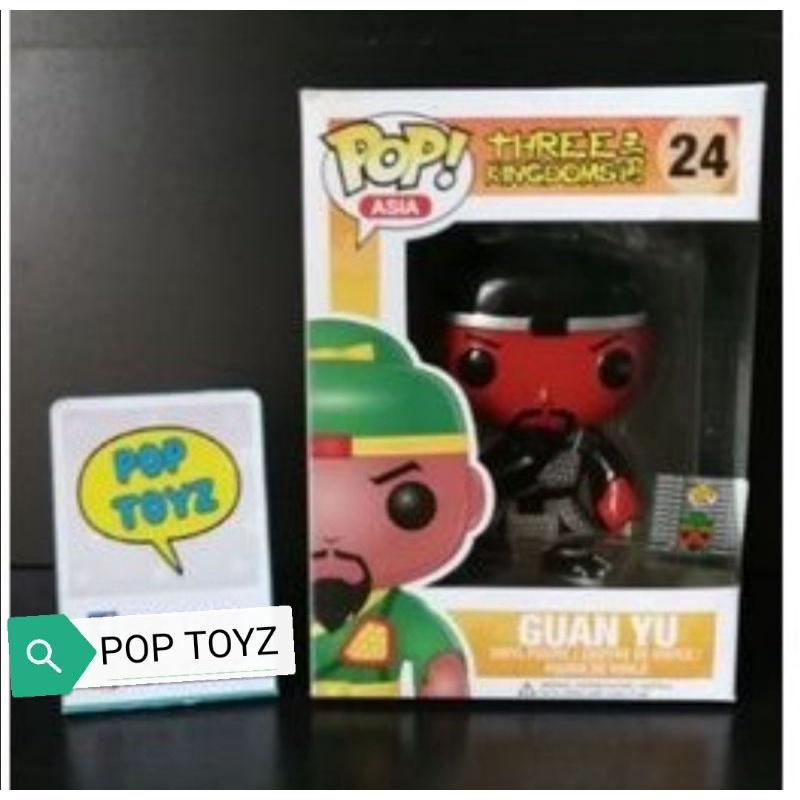 FUNKO POP Guan Yu 24 สามก๊ก เทพจีน กวนอู เกราะเงิน ของแท้ งานเก่าเลิกผลิต หายาก แถมกล่องใส มีของพร้อ