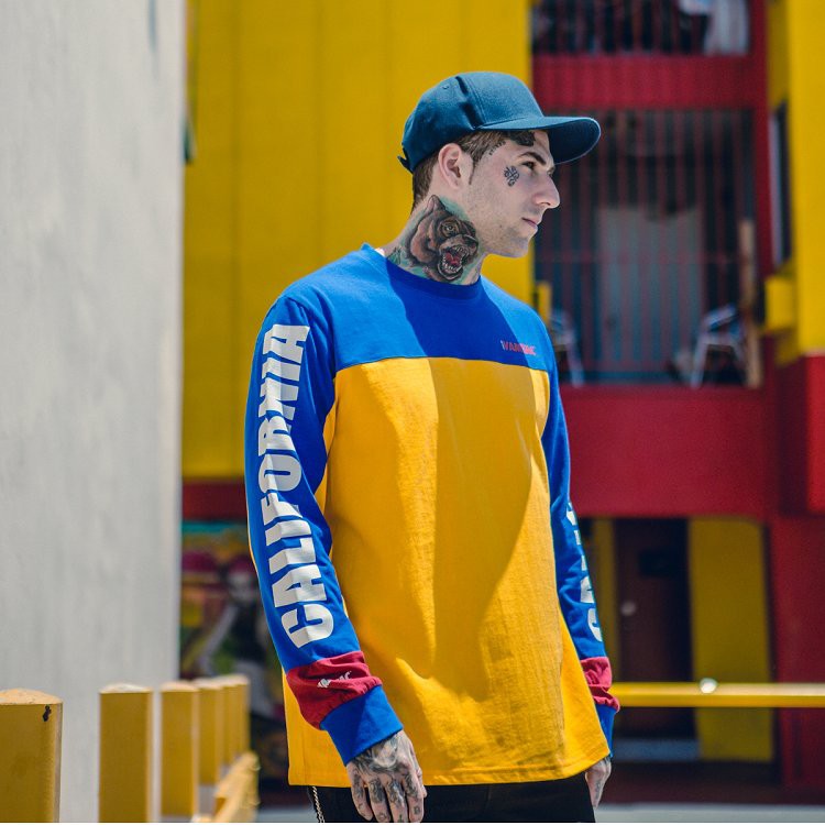 VAMTAC STREETWEAR เสื้อยืดคอกลมแขนยาว (10283MM)