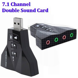 USB 7.1 CHANNEL SOUND ADAPTER TRIANGLE CC-062