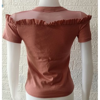 เสื้อยืดแขนสั้นราคาถูก