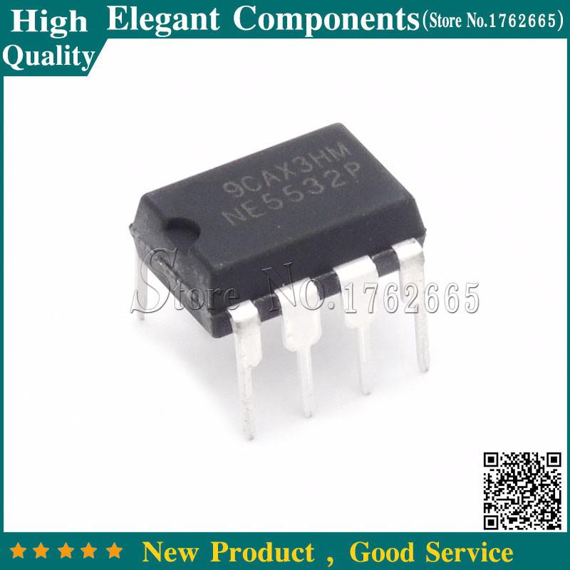 10pcs NE5532 DIP8 NE5532P DIP Dual Low Noise Op-Amp New Original