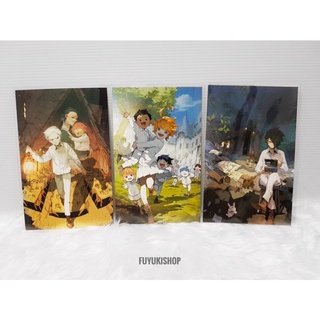 🛒 พร้อมส่ง โปสการ์ดโพรมิส สินค้าลิขสิทธิ์แท้ 💯 The Promised Neverland Large Postcard