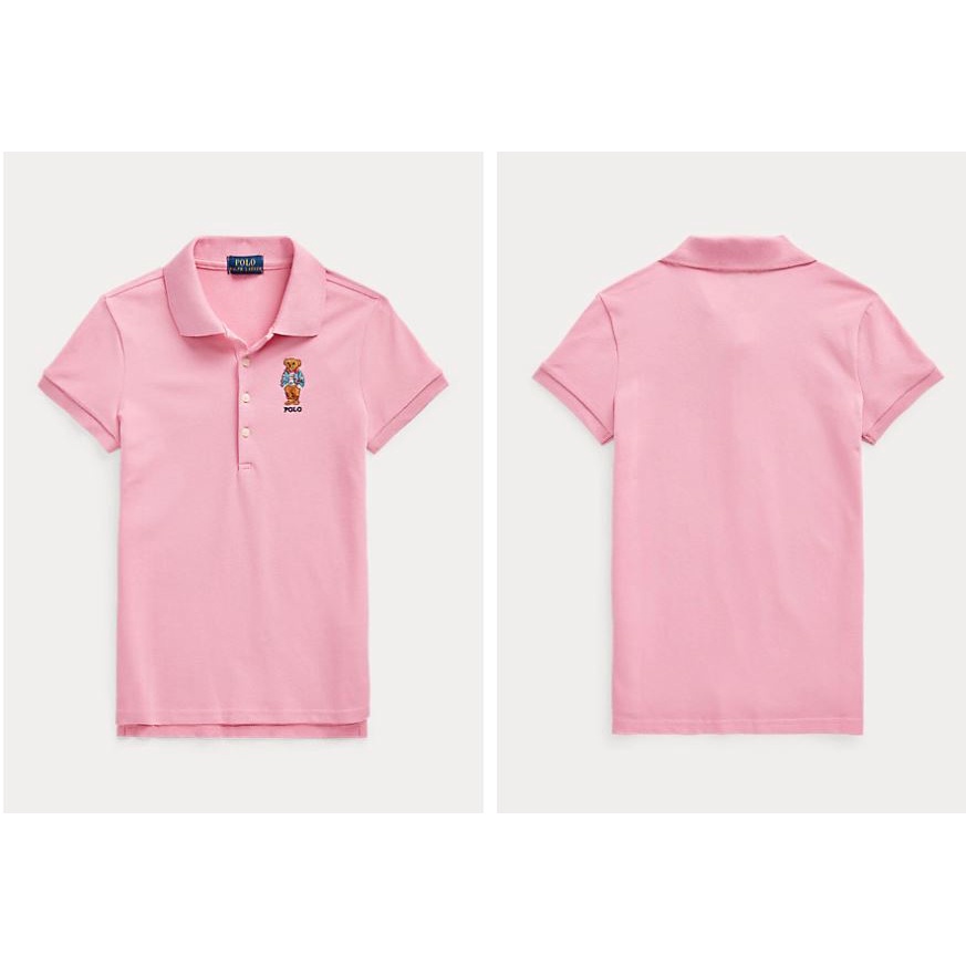 เสื้อโปโล Ralph Lauren Polo Bear Stretch Mesh Polo Shirt girl size XL (16Y) ราคา 1390 บาท