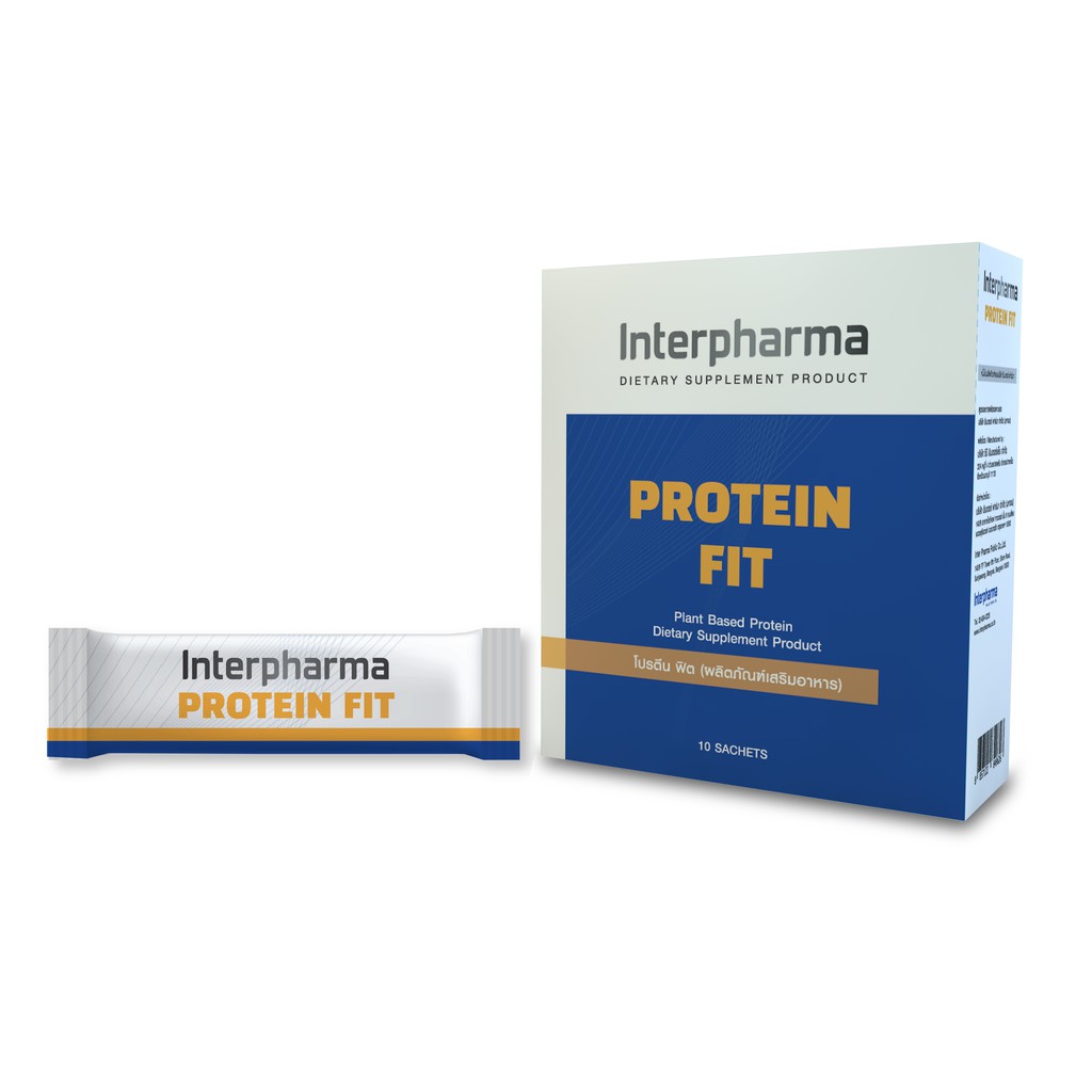 Protein Fit X2 by interpharma โปรตีนจากพืช - interpharma.official ...