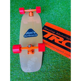 เซิร์ฟสเก็ต Surf Skate เซิร์ฟบอร์ด Surf Board old school 31นิ้ว ทรัค Jims 2021 สินค้าพร้อมส่ง ของแท้Jims สีแดง