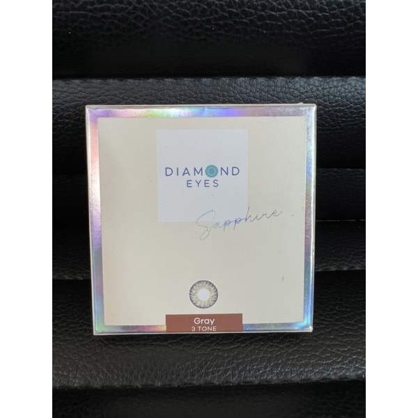 Diamond Eyes Gray Tone D-2.00 คอนแทคเลนส์ สี รายเดือน