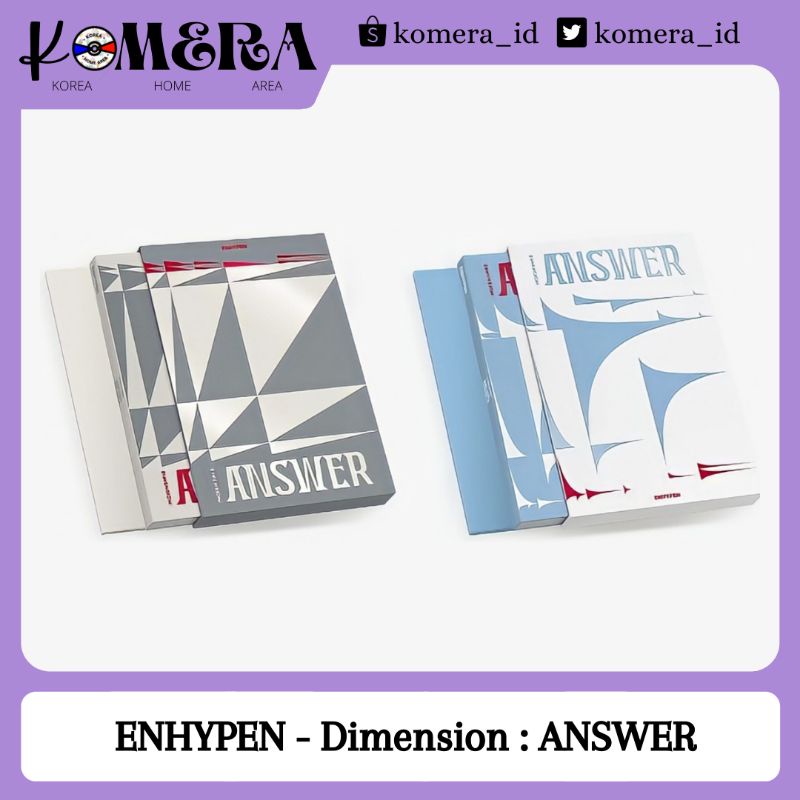 Enhypen DIMENSION ALBUM ANSWER KTOWN4U