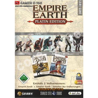 GAME PC Empire Earth + Empire Earth - the art of conquest แผ่นเกมส์ แฟลชไดร์ฟ เกมส์คอมพิวเตอร์  PC โน๊ตบุ๊ค