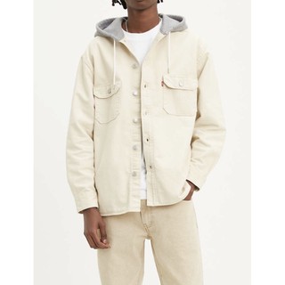 เสื้อ Levi’s Hooded Jacson Overshirt Fog