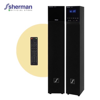 Sherman SB400 ลำโพงซาวด์บาร์ กำลังขับ 60W Soundbar Bluetooth Speaker 2.0 Ch