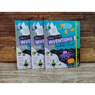 (New)Usborne STEAM Inventions Scribble Book (Hardback)