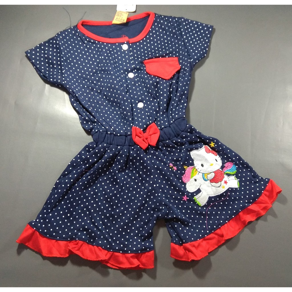 เสื้อผ้าเด็ก / Hello Kitty Unicorn Jumpsuit