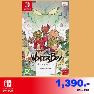 🎮🇱🇷🇹🇭[ NSW ] : Wonder Boy Asha in Monster World ( US • America ) &amp; ( Asia )