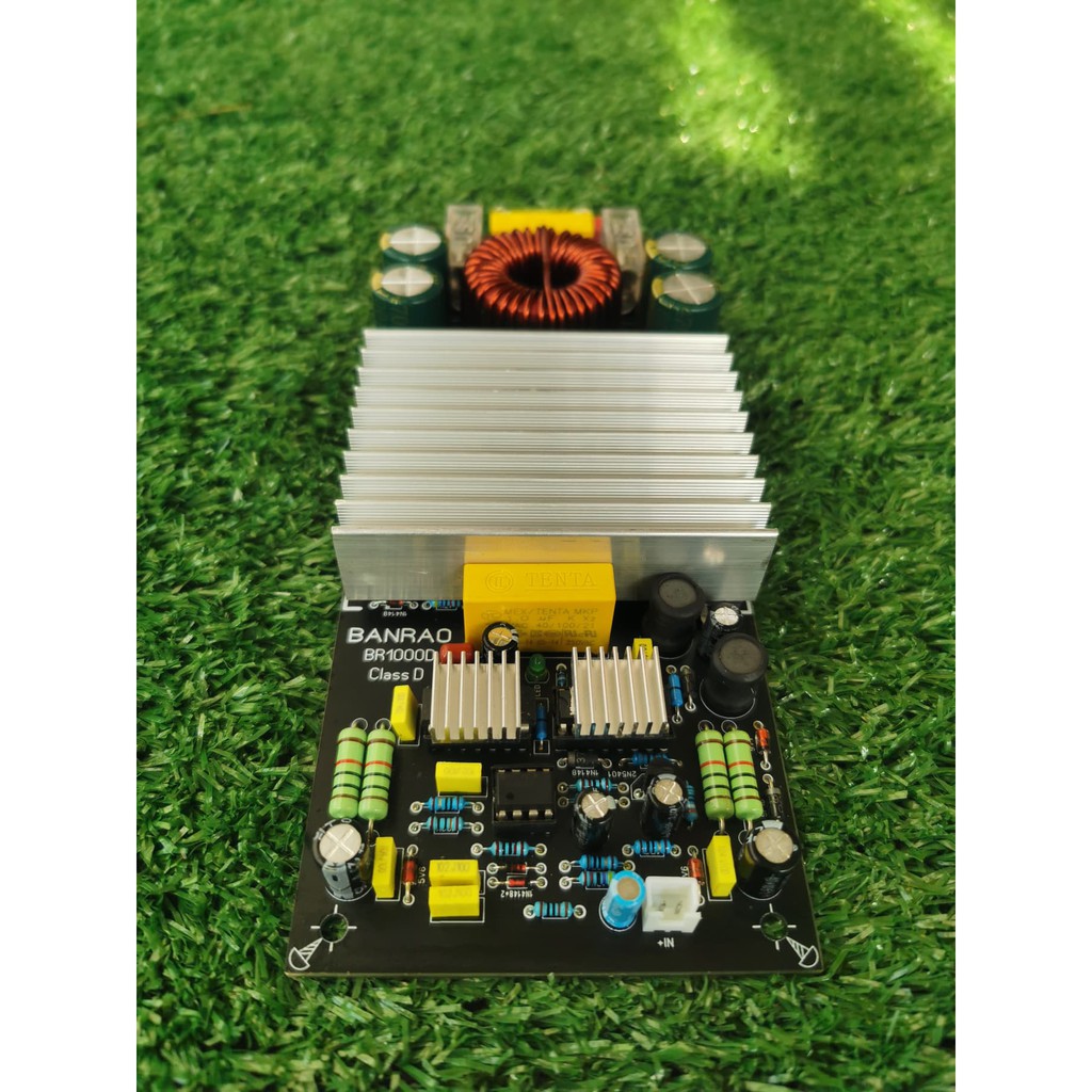 โมดูล Class D IR2110 1U บอร์ดดำ บอร์ดพาวเวอร์แอมป์ คลาสดี Shopee Thailand