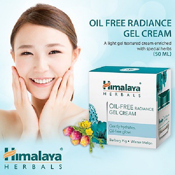 Himalaya Oil-Free Radiance Gel Cream 50 g. หิมาลายา ครีมบำรุงสำหรับผิวมัน